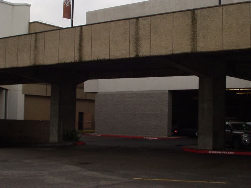 Concrete parking structure